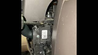 Replacement of the wiper blinker switch 2011 F350 [upl. by Madison]