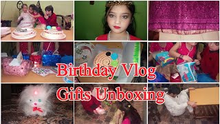 Birthday Vlog  Gifts Unboxing video  Vlogs  Multani Dastarkhan [upl. by Elsa]