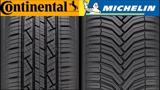 Continental Cross Contact LX25 vs Michelin Cross Climate SUV [upl. by Hadeis]