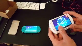 PSP GO UnboxingComparison Between Psp 3000 And Ps Vita [upl. by Sandie]