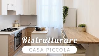 Come RISTRUTTURARE una CASA piccola quello che non ti aspetti [upl. by Belle]