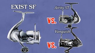 DAIWA Exist SF Review  Compared to Vanquish and Airity ST SF [upl. by Yee]