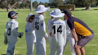 LesmurdieMazenod Junior Cricket Club U10 vs Willetton Junior Cricket Club U10 [upl. by Ninehc733]