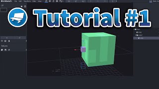 Minecraft Modeling Basics  Blockbench tutorial 1 [upl. by Yeleek582]