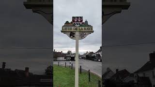 englishvillagesigns No2 Layer de la Haye [upl. by Teerpnam80]