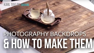 Photographic Backdrops and How to Make Your Own [upl. by Gittel]