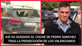 ❤️ PEDRO SANCHEZ AL SALIR HUYENDO DE VALENCIA [upl. by Adnawyt]