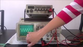 Tutoriel utilisation du GBF et visualisation à loscilloscope [upl. by Toft964]