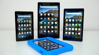 Amazon Fire 7 Fire HD 8 amp Fire HD 10 Tablets Complete Comparison 2019 [upl. by Stralka]