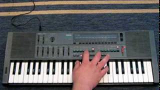 Yamaha MK100 Portasound Keyboard [upl. by Blum330]