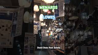 Lowes vs Menards which hardware store is the BEST for investors [upl. by Eteragram]