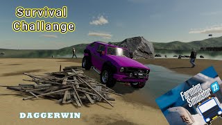 Fs 22 Survival Challange Competting against Daggerwin amp Chainsaw100 Ep 88 90 [upl. by Adams962]