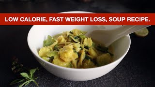 Low Calorie Noodle Soup Recipe for fast Weight Loss  Khao Suey Recipe  Sangeeta Narayan [upl. by Arimihc]