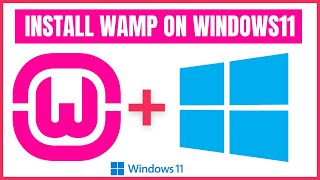 How to Download amp Install WAMP Server on Windows11 [upl. by Ahsirahc600]