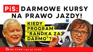 Darmowe kursy na prawo jazdy Kiedy program quotrandka za darmoquot  IPP [upl. by Nilyram]