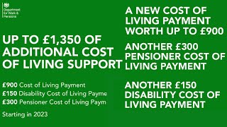 2023 Cost Of Living Payments 🔥💷 [upl. by Sera601]