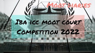 MOOT DIARIES EPISODE 4 IBA ICC MOOT COURT COMPETITION [upl. by Brink]