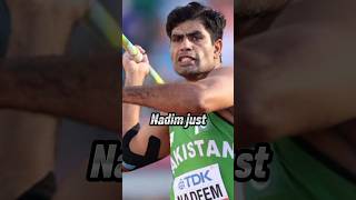 Arshad nadeem won gold medal in javelin throw final Olympics 2024 [upl. by Bascomb933]