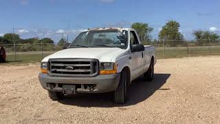 NOVEMBER 16TH AUCTION  LOT 2919 2000 FORD F250 SUPER DUTY TRUCK [upl. by Grantham792]