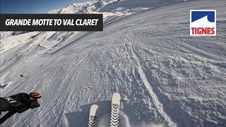 Grande Motte to Val Claret  Tignes 2023 [upl. by Manno]