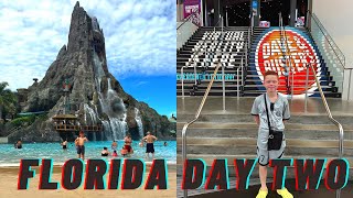 Orlando Florida Day 2  160922  iHop Volcano Bay Dave amp Busters amp Spirit Halloween 🎃 [upl. by Ekaj]