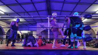 Psycho Circus Lucha Libre AAA Vs Asterisco Jr Sayrus y Briyant RB en Will Wrestling [upl. by Lynelle316]