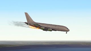 Super Realistic Plane crash game using the worlds most popular airplanes Plane simulator [upl. by Donaghue]