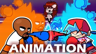 Matt vs Boyfriend Boxing Fight Part 1 Friday Night Funkin Animation [upl. by Dasya]