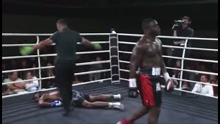 Future NFL Hall of Famer Frank Gore EXECUTES A Man In A Boxing Match [upl. by Amora]