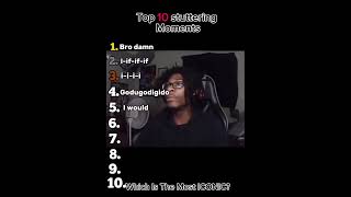 Top 10 Best Stuttering Moments  Inconic Legendary Stuttering Clip [upl. by Mccully]