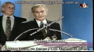 DiFilm  Carlos Estrada Gana el Premio Podesta 1995 [upl. by Ahsiakal]