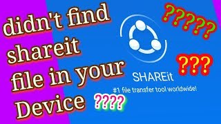 SHAREit hidden file 😮😮😮😎 you should know it [upl. by Diann]