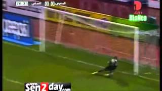 ماتش المصرى البورسعيدى و الاهلى فى دورى 29  4  2011 [upl. by Amhser]