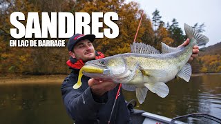 Peche du sandre en lac de barrage avec Tom Couchoud  une question de TAILLE [upl. by Ericksen902]