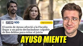 EL NOVIO DE AYUSO RECONOCIÓ EL FRAUDE Y AYUSO MIENTE  Alán Barroso [upl. by Ellenig]