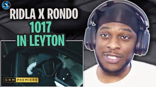 Ridla x Rondo Malistrip  1017 In Leyton Music Video  RAGTALKTV REACTION [upl. by Eletnahs]