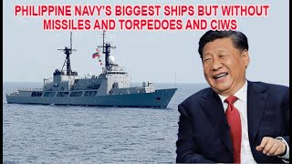 Philippine Navys Biggest Ships but Without Missile Torpedoes and CIWS [upl. by Ainav776]