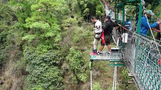 Funny Bungy Jump Nepal  Comedy [upl. by Jeniece605]