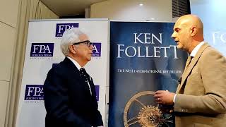 quotThe Armour of Lightquot my interview with Ken Follett [upl. by Tillfourd]