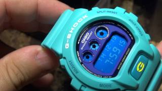 CASIO REVIEW AND UNBOXING DW6900SN3 BREEZY COLOR [upl. by Alywt803]