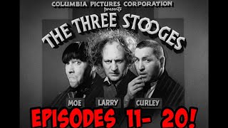 THREE STOOGES  Ep 11  20 FULL EPISODES  Over TWO HOURS [upl. by Hodosh292]