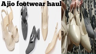 Ajio Footwear haul  Honest review  Affordable haul under 799 [upl. by Notsud]