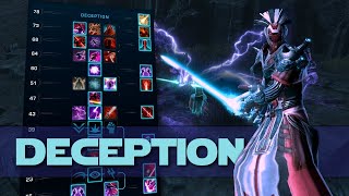 SWTOR Deception Assassin Best Solo Build Guide 74 [upl. by Aubreir877]