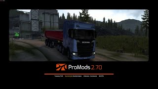 Euro Truck Simulator 2 Kirkenes Quarry road [upl. by Saxela]