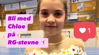 Bli med Chloe på stevne i Rytmisk gymnastikk 🤸‍♀️ FamilienHammeren rg vlog vlogging sports [upl. by Oliver778]