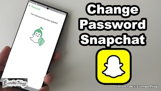 How to Change Password on Snapchat Quick and Simple Guide [upl. by Siramed425]