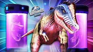 NASZA PIERWSZA HYBRYDA WYKLUTA  Jurassic World The Game 12 [upl. by Llyrad]