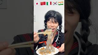 How to eat Noodle by country [upl. by Parhe411]