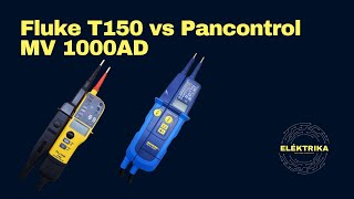 Fluke T150 vs Pancontrol MV 1000AD [upl. by Knarf425]