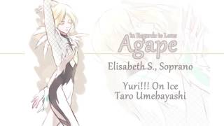 Agape Soprano Cover Yuri On Ice [upl. by Hesther]